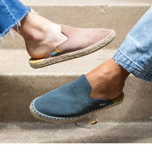 UBUNTU Lamu Mule Handmade Slip-on Espadrille Size 8.5 Women's - Picture 2 of 10